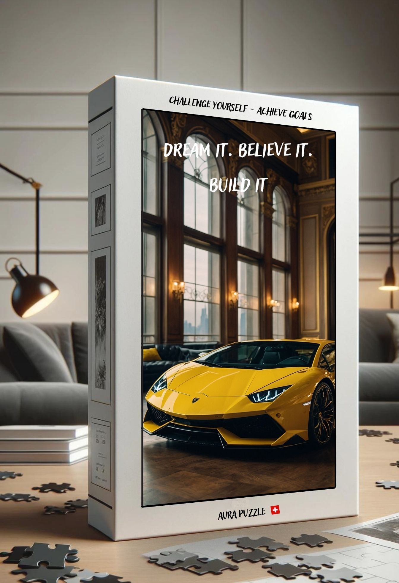 High-Quality Lamborghini Living Room Jigsaw Puzzle