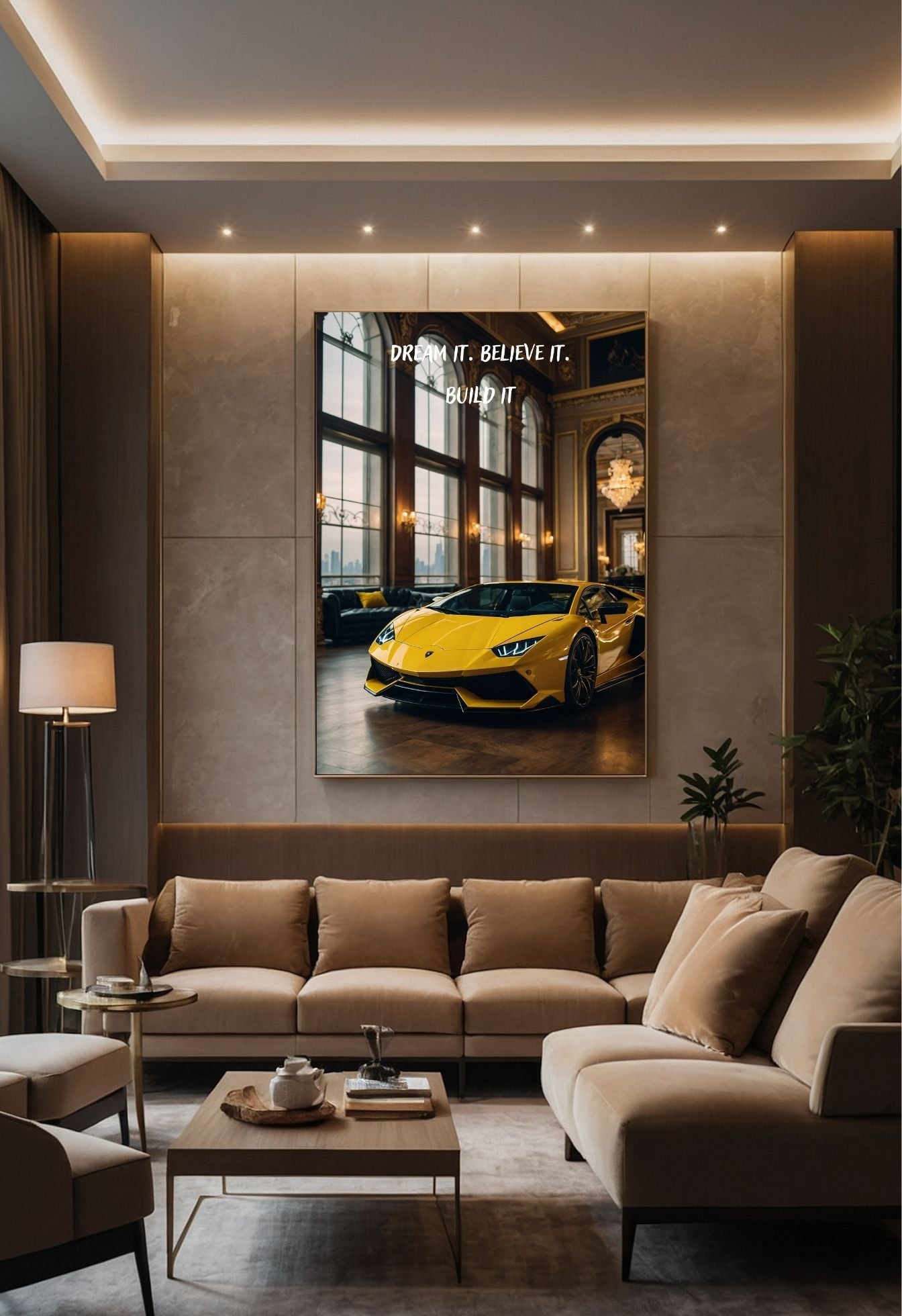 High-Quality Lamborghini Living Room Jigsaw Puzzle