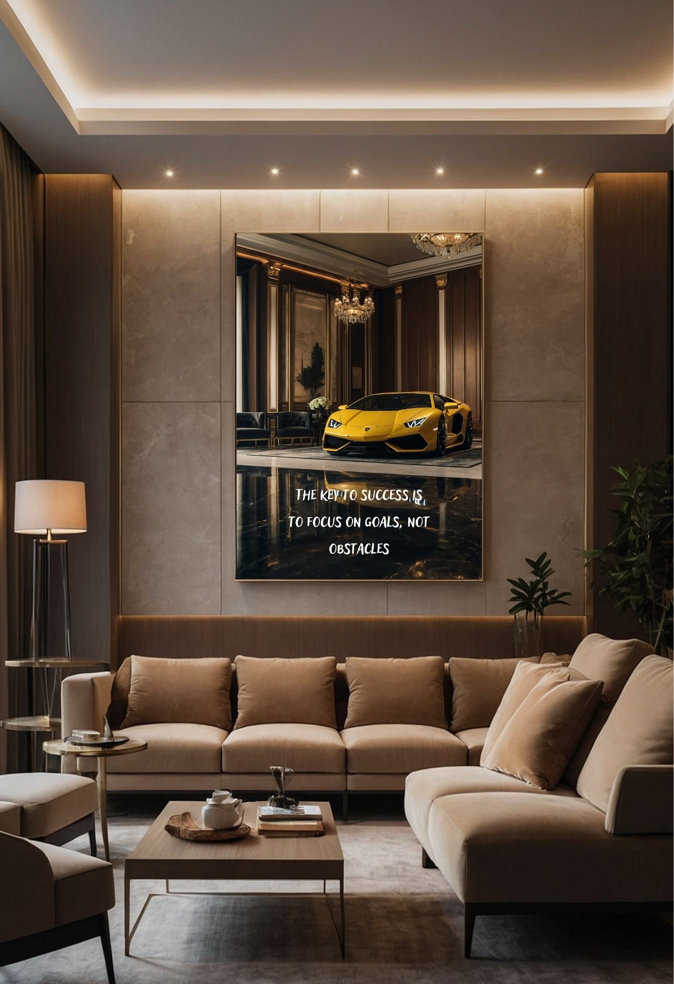 High-Quality Lamborghini in Milan Jigsaw Puzzle