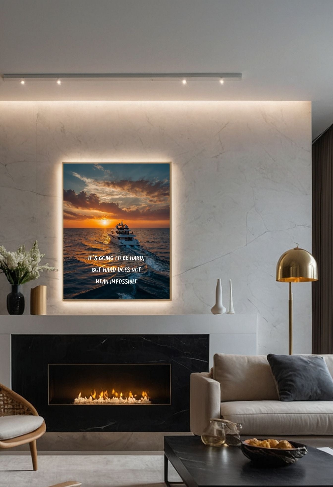 High-Quality Yacht Sunset Jigsaw Puzzle