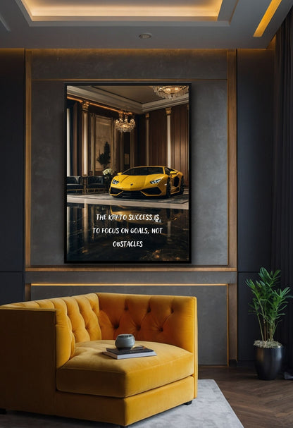 High-Quality Lamborghini in Milan Jigsaw Puzzle