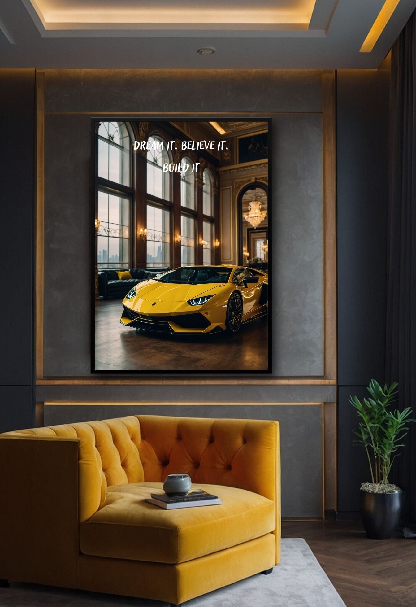 High-Quality Lamborghini Living Room Jigsaw Puzzle